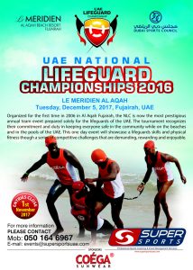 UAE National Lifeguard Championships 2017